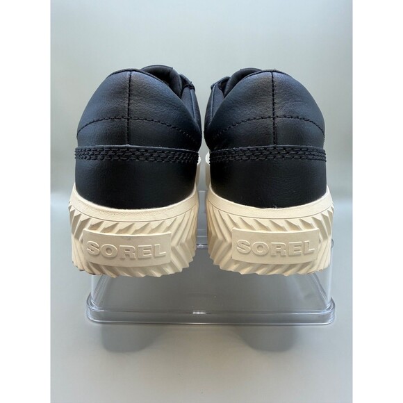 Sorel ONA AVE Womens Black Leather Platform Size 9.5 Slip-On Sneaker 2131741 - Picture 5 of 8